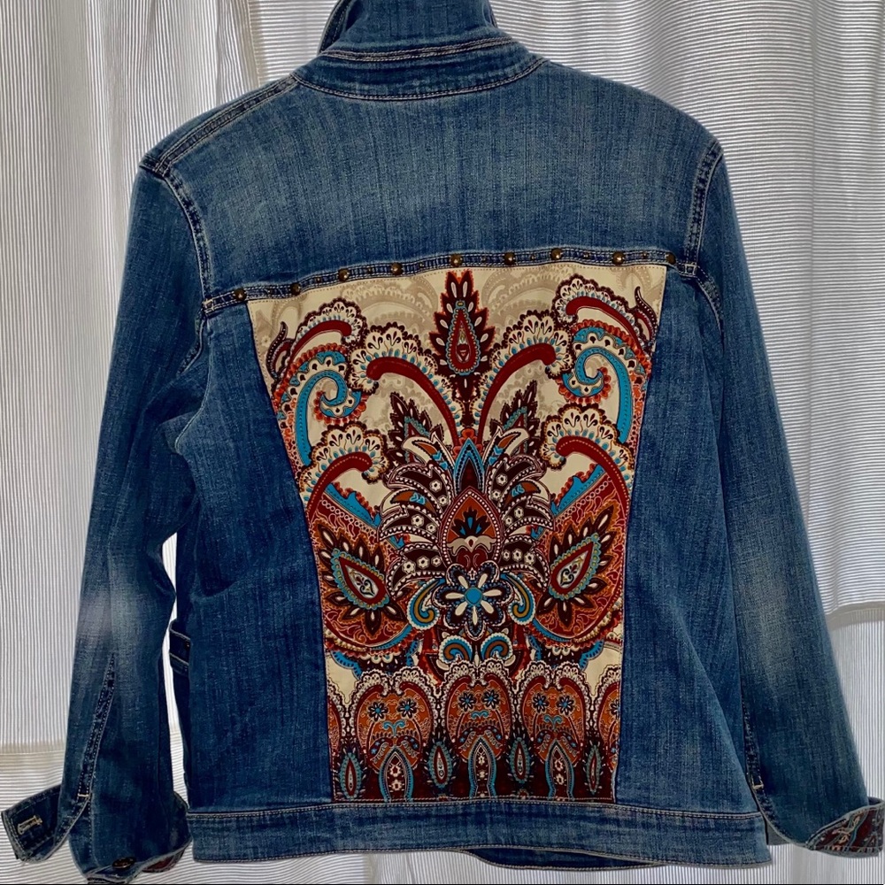Chico’s Denim Jeans Jacket (fancy)
